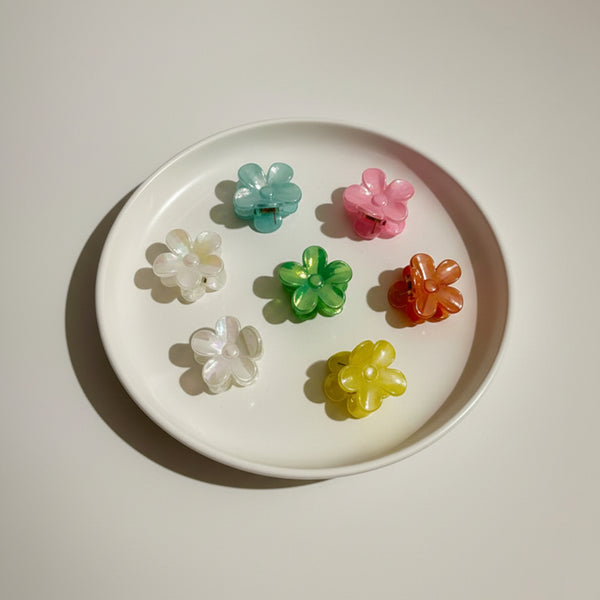 Acrylic Floral Clips