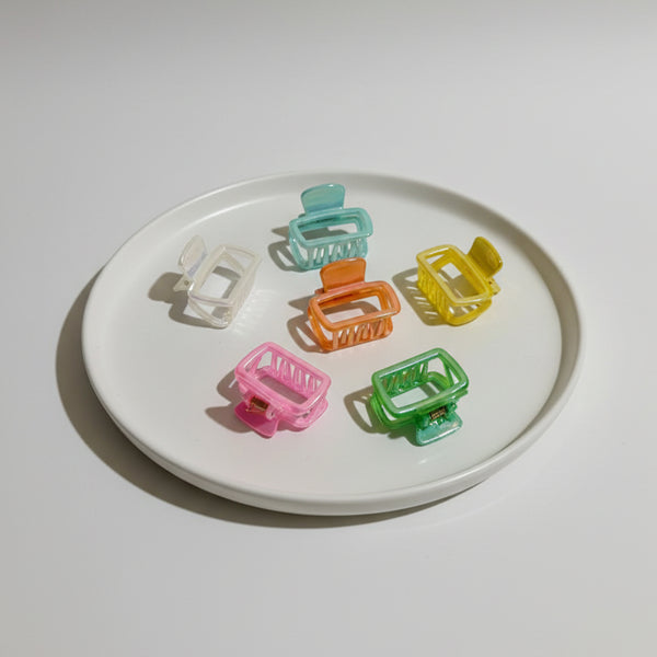 Rectangular Claw Clips